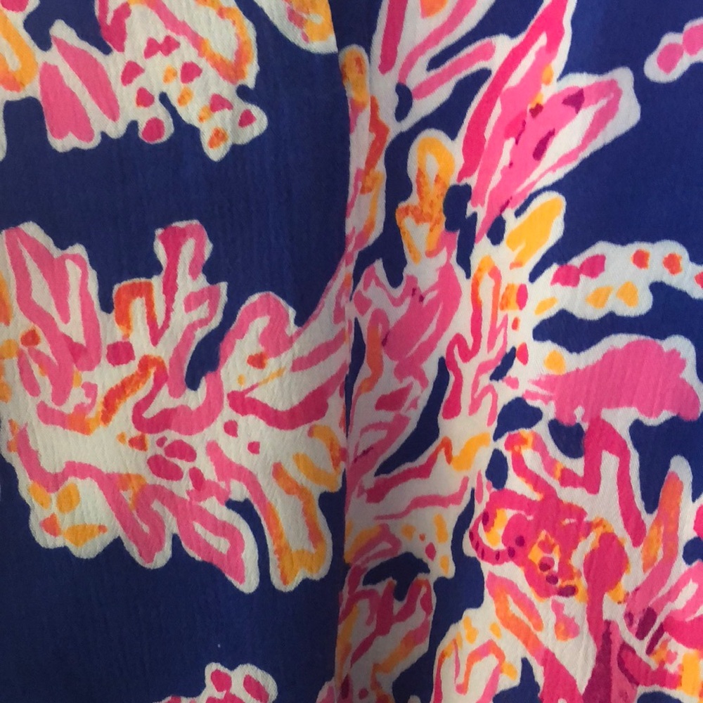 NWT Lilly Pulitzer Bellamie top, Its Eelectric, S - Picture 5 of 6